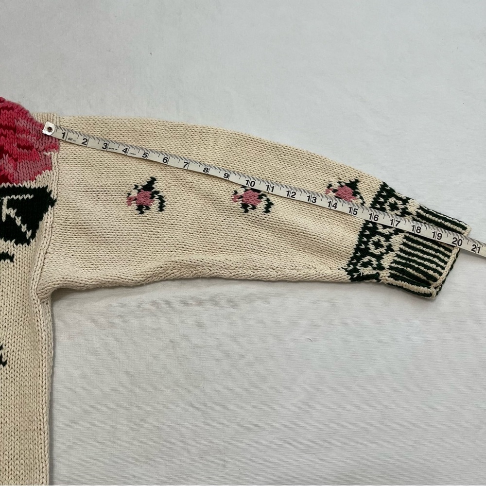 Vintage Westbound Floral Sweater Grandma CottageCore Granny - Picture 10 of 10
